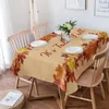 autumn tablecloth