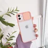 Ochrona obiektywu aparatu Przypadki telefoniczne dla iPhone 11 12 13 Pro Max XR 8 Plus Candy Color Matte Window Cover Cover