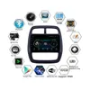 자동차 DVD 플레이어 WiFi GPS 네비게이션 시스템 자동 스테레오 터치 스크린 Renault KWID 2012-2017 Bluetooth HD 터치 스크린 1080P 비디오 지원 SWC