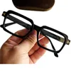 Cadre de lunettes de soleil rectangulaires concis à la mode 54-17-145 unisexe importé Pure-Plank Fullrim pour lunettes de vue optiques lunettes lunettes fullset case5711b