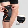 Ginocchiere per gomiti Supporto elastico Ginocchiere in nylon Attrezzatura per il fitness Tutore per rotula Corsa Pallacanestro Pallavolo Protezione per sport all'aria aperta