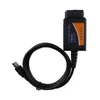 ELM327 V1.5 USB OBD2 Car Diagnostic Scanner FT232RL Chip ELM 327 USB OBD 2 Auto Diagnostyki EML-327 Wsparcie J1850 10 sztuk