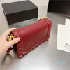 Designer Borsa a tracolla Borse a spalla portafoglio moda donna catena di alta qualità di alta qualità morbida pelle di pecora croce borsa del corpo squisita hardware perfetta trama