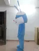 Festival Jurk Pasen Blauw Rabbit Mascotte Kostuums Carnaval Hallowen Geschenken Unisex Volwassenen Fancy Party Games Outfit Holiday Celebration Cartoon Character Outfits