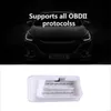 Lecteurs de code Outils d'analyse Bluetooth V1.5 PIC18F25K80 Puce ELM327 Instrument de diagnostic de voiture Mini OBDII