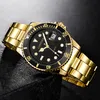 Free Dropping Role Watch Men Quartz Mens es Top Luxury Brand Man Gold Stainless Steel Relogio Masculino Waterproof 220212