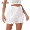 ruffle bloomer shorts.