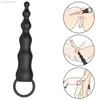 NXY Anal Toys Usb Charging Powerful Vibrator Husband And Wife Silicone Bead Plug Male Female Masturbation 1203