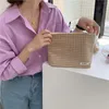 Cosmetische tassen gevallen kleur plaid grote capaciteit tas vrouwelijke katoenen wassen eenvoudige koppeling mobiele telefoon opslag reizen make-up