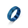 Nowe fantazyjne rozluźnienie stresu Pierścień relaksacyjna pierścienia biżuterii dla mężczyzn i kobiet