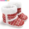 Baby Shoes Toddler Shoes Girl Boy Winter chiristmas Baby Boots Warm Fleece Children Kids Snowboots bebek ayakkabi for children 210713