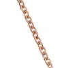 Heart White Crystal 18K guld halsband för kvinnor, helt nya gula pärla hängsmycke halsband inkluderar kedjor 117 u2