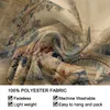 Aubusson Antika Franska Tapestry Blanket BedsPread Boho Bohemian Floral Tapestries Polyester Picnic Blanket Vintage 210609