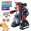 Best 392PCS Creative Electric Remote Control Machinery Building Blocks Technic RC Robot Bricks Toys For Children