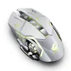 Красочный перезаряжаемый X8 Беспроводная мышь Willent Wild Backlit Mice USB Оптическая Эргономичная Игровая мышь для ПК Компьютер Ноутбук