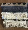 Sciarpa invernale Pashmina per donna Sciarpe firmate calda imitazione lana lunga scialle avvolgente 6 colori345m