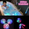 Kinder Badekugel Badewanne Lampe Float Badewanne wasserdichte bunte blinkende LED-Lampe Spielzeug