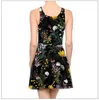 Realfine letnia sukienka TLY1156 moda bez rękawów z nadrukiem sukienki na co dzień dla kobiet rozmiar S-XL