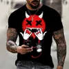 Men's T-Shirts Funny Face Graphic T Shirt For Men Tee Camisetas Tops Ropa Hombre Streetwear Clothing Camisa Masculina Koszulki Chemise Homme