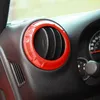 Abs Auto Interieur Kit Stuurwiel Dashboard Trim 14Pc Rood Voor Jeep Wrangler Jk 2007 2008 2009 2010