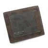 HBPメン2021最新のカジュアルメンズショートウォレットデザイナーウォレットバッグヒョウ印刷ヨーロッパとアメリカヘビ皮のファッショントレンド財布185g