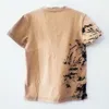 4 ila 12 yıl Çocuk Erkek Kız Çember Baskılar Pamuk Rahat Yaz T Shirt Çocuk Moda Geometrik Ekip Boyun Tee Giyim Tops 210306