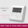 Timer Mini timer LCD magnetico Timer da cucina digitale Conto alla rovescia Cronometro Allarme con supporto Pratico strumento per l'orologio da cucina