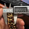 Ketten 22mm breit große schwere Goldfarbe 316L Edelstahl kubanische Miami Link Halsketten für Männer Hip Hop Rock Schmuck