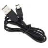 Black 1m USB Tipo A a Mini 5pin B Cabos de sincronização de dados Cabos de carregamento da linha de cabo para câmera mp3 mp4