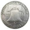Full uppsättning (1948-1963) PSD 37PCs Franklin Craft Half Dollar Silver Plated Copy Coin Brass Ornaments Hem Dekoration Tillbehör