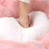 Kawaii Cat Paw Pillow Animal Seat Cushion Stuffed Plush Sofa Indoor Floor Home Chair Decor Children Gift 211203