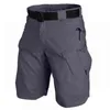 Été décontracté Shorts hommes urbain militaire étanche Cargo tactique Shorts mâle extérieur camouflage respirant séchage rapide pantalon Shorts H1206