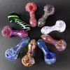 Heady Glass Pipe Steamroller Hand Pipes Wholesale Pocket Pipes for Smoking Tobacco Hookah