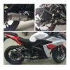 35-51 мм Мотоцикл Скутер ATV Выхлопной глушитель Труба Escape Moto для Honda CBR250 CB400 YZF FZ400 Z750 Ninja Tmax530