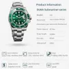 Designer Luxury Brand Watches Duka Pols Automatische NH35 Men Es Top Business Full Steel Waterproof Sport Mechanisch