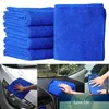 10 SZTUK Soft Auto Samochód Mikrofibry Wash Clean Ręczniki Do Suszenia Włosów Duster
