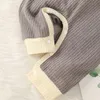 INS 간단한 아기 아이 의류 등산 Rompers 긴 소매 솔리드 컬러 디자인 Romper 유아 태어난 옷 0-2T 소녀 소년
