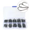 Set Of Fishing Hook High-carbon Steel Fish 3#-12# Non-ring Non-hole Barbed Accessories Parts