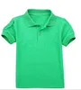2021 Kinderkleding Jongens Polo Shirts 10 Kleuren Peuter Jongens T-shirt Revers Korte Mouw Tops Meisjes Lersure Kleding Kinder T-shirts