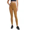 L-121 Sport Yoga Leggings Frauen sexy Blumendruck Hüfte Push Up knöchellange Hosen Frauen elastische hohe Taille schnell trocknende dünne Laufhose