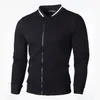 Jaquetas Masculinas 2021 Marca Manta Masculina Suéter Homens Zipper Stand Collar para Homem Masculino Moletom Roupas -40