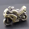 Fashion Men Cool Motorcycle Pendant Alloy Keychain Car Key Ring Gift Mini Motor Accessories