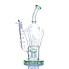 문어 스타일 Oil Rig Recycler 유리 봉 키 크고 두꺼운 물 Hookahs Bongs 연기 흡연 액세서리에 대 한 14mm 그릇