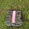 Camo Neoprene Reisetasche Set mit passender Münzhülle 15pcs Lot USA Local Warehouse große Kapazität Outdoor-Reisetaschen Multi-Color-Loch-Tote Domil106-1862
