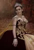 vestido de fiesta Mexican Burgundy Velvet Quinceanera Dresses Appliqued Beads Applique Sweet 16 Dress vestidos de XV 15 años