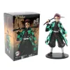 Anime 16CM Demon Slayer Kimetsu no Yaiba figure Kamado Tanjirou Action Figure Agatsuma Zenitsu Nezuko Warrior PVC Model Toys