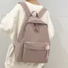 Backpack Women Waterproof Nylon Female Vintage Cute School Girl Kawaii Ladies Luxury Student Bags Book Harajuku