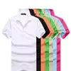 new2020 mens top haft haftowa koszula polo krótki rękaw solidne koszulę polo mężczyzn Polo homme szczupły mężczyźni odzież camisas polo koszulka s-6xl