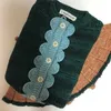 Wiosna Dziewczyna Custom Made Sweter Z Długim Rękawem Moda Otwarty Stitch Cardigan + Soild Color Bow Spódnica Dzieci Ubrania E04 210610