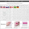 Cluster Rings Exquisite Silver Square Zircon Princess Cut WhiteRed Crystal Cocktail039s Women Wedding Promise Ring Jewelry Gif6663161